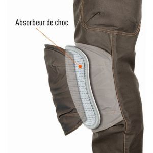 Bosseur Pantalon de travail Harpoon Multi Confort Graphite T.52 - 11659-014