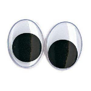 Rayher Yeux ovales avec pupilles mobiles 15 mm