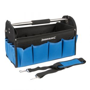 Silverline 748091 Sac à outils robuste à fond rigide 40 cm