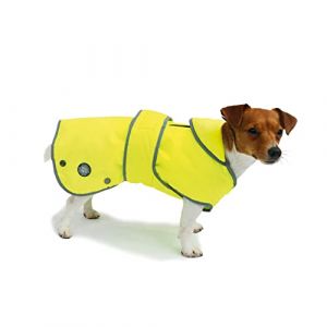Ancol Muddy Paws Stormguard Manteau Noir XXL (70 cm de Longueur ou 76-98 cm)