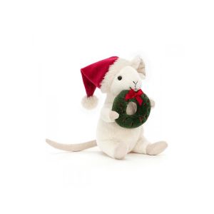 Jellycat Peluche souris de no&euml;l couronne de l avent