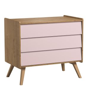 Image de VOX Commode à langer Vintage - Bois Rose