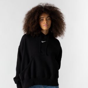Nike Sweat à capuche ultra-oversize Sportswear Phoenix Fleece pour Femme - Noir - Taille S - Female