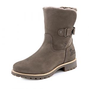 Panama Jack Femme Felia Igloo Bottes Motardes, Gris (Gris B7), 42 EU
