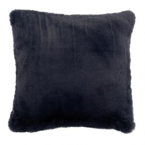 Prix Coussin Imitation Fourrure Cutie 45x45cm Bleu Foncé