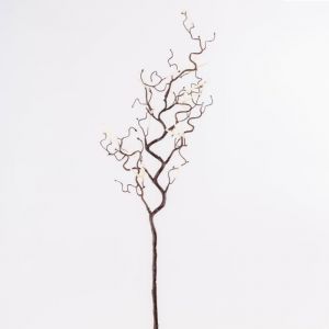Image de Artplants.de Branche de noisetier Artificielle Bolton avec Chatons, Brun, 65cm - Fausse Branche - Branche décorative