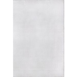The Carpet - Rio tapis salon moderne antidérapant 3d blanc cassé, 160 x 220 cm