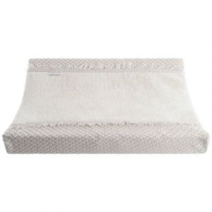 Baby's Only Housse de matelas à langer Happiness Urban Taupe-Ecru (45 x 70 cm)