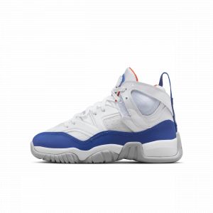 Nike Jordan Jumpman Two Trey Junior - White/Safety Orange/White/Hyper Royal, White/Safety Orange/White/Hyper Royal - Taille 37.5