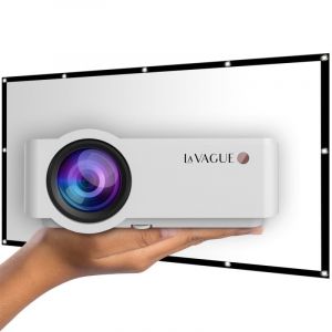La vague Vidéoprojecteur LED avec écran LV-STA100FP Lv-Hd320 Bundle