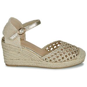 Xti Pour femme. Wedges 142893 gold -Hauteur wedge 8cm