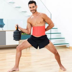 Image de Shop-Story - Swelker : Gaine Amincissante Avec Effet Sauna Unisexe &Eacute;lastique, Flexible Et Adaptable - Ceinture Minceur Ventre Plat Pour Filtness, Musculation Et Crossfit