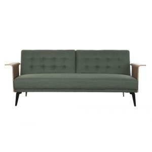 TemaHome Boutique Officielle - Canapé convertible maja 2 places Vert - Vert