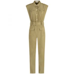 Morgan Combinaison longue ajustée vert kaki femme - Taille 44