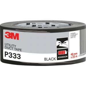 3M P333 - Toile de Réparation Noir 25m x 48mm