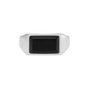 Fossil Bague pour hommes JEWELRY JF04603040 Acier inoxydable