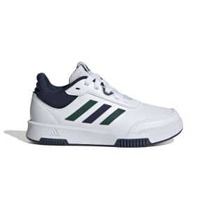 Adidas Mixte Tensaur Sport Training Lace Shoes Chaussures, Cloud White/Green/Collegiate Navy, 37 1/3 EU