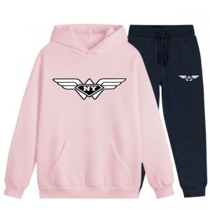 Jogging Enfant Fille Ny Aigle Rose - Survêtement Sport 3-14 Ans (Npz)