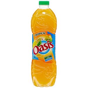 Image de Oasis Boisson rafraîchissante aux fruits et à l'eau de source, Cocktail Tropical - La bouteille de 2L