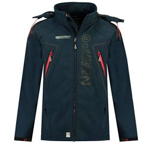 Geographical Norway Blouson TECHNO - Couleur XXL,S,M,L,XL - Taille Bleu