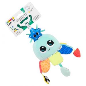 Lamaze Salty Sam, Jouet Musical en Peluche pour b&eacute;b&eacute; avec Sons Doux, Textures moelleuses et Support pour Le Ventre. R&eacute;confortant et sensoriel d&egrave;s la Naissance.