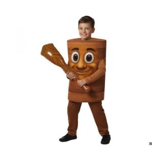 D&eacute;guisement Tronc Arbre Gourdin Enfant - Neuf