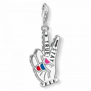 Thomas Sabo Pendentif Charm Stay True femme Argent sterling 925 1752-007-7