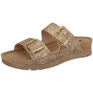 Rohde Femme Cattolica Mule, 29 Gold, 40 EU Étroit