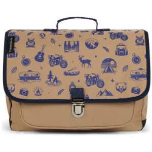 Caramel et Cie Cartable A4 primaire Brown Wild Trip (38 cm)