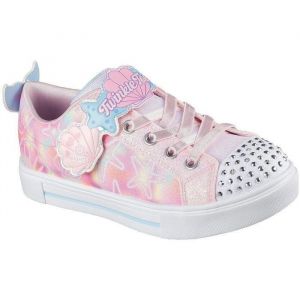 Skechers Baskets Twinkle Sparks - Und Rose Fille