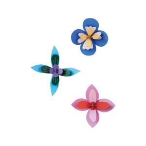 Studio Roof Décoration murale 3D Cobalt Cocktail