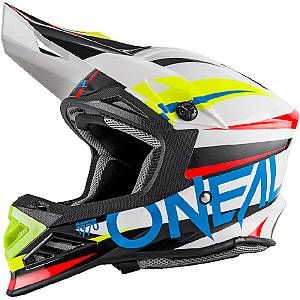 Image de O'neal Casque cross 8 Series Aggressor blanc/bleu - M