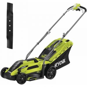 Image de Ryobi Pack Tondeuse électrique 1300W Coupe 33cm RLM13E33S - Lame de tondeuse électrique 33cm RAC420