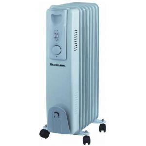 Ravanson OH-07 Appareil de Chauffage Intérieure Gris 1500 W Chauffage électrique à Bain d’Huile