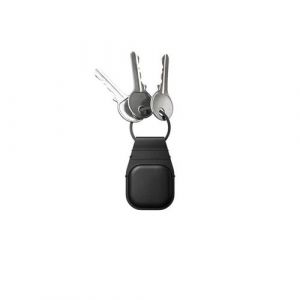 Nomad Coque porte-clés pour AirTag en cuir - Noire - NM01014485
