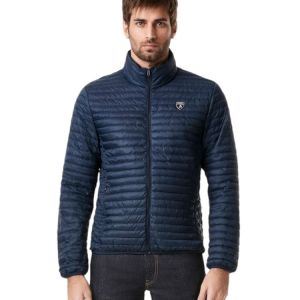 Image de Lamborghini EXTRA LIGHT DOWN JACKET Bleu - Taille XXL