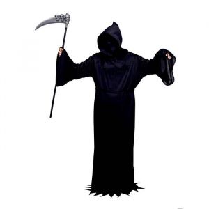 Ptit Clown Costume Halloween adulte homme ou femme en faucheuse de la mort S/M (x1) REF/44268