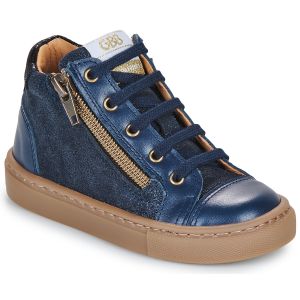 GBB Baskets montantes enfant DISTINGUE Bleu - Taille 28,29,30,31,32,33,34