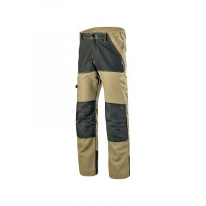 Cepovett Pantalon renforcé craft worker pantalon renforcé craft worker savane/noir t46 200 - 300 g entre 4 et 6 coton / polyester pantalon 46 1 pièce(s) savane