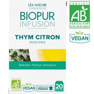 Image de Biopur Infusion Thym citronné 20 sachets