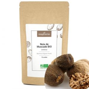La Compagnie des Sens Noix de Muscade BIO - Entières - 10pcs - Épice certifiée BIO