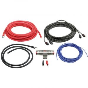 Acv Kit compatible avec amplificateur 40A RCA 5m Alim 10mm2 fusible