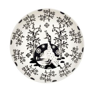 Image de iittala Taika - Assiette creuse Ø22cm - noir/blanc/Ø 22cm