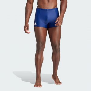 Adidas Homme Solid Swim Boxers, Dark Blue/White, 28