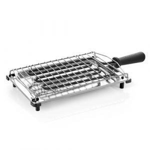 Barbecue Flama 422FL, 2000W, Plateau inf&eacute;rieur en acier inoxydable, Surface de cuisson 340 x 290 mm, Amovible, R&eacute;sistance amovible