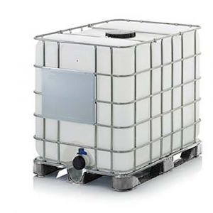 CUVE DE STOCKAGE 1000L IBC POUR EAU LIQUIDES ET CARBURANTS UN