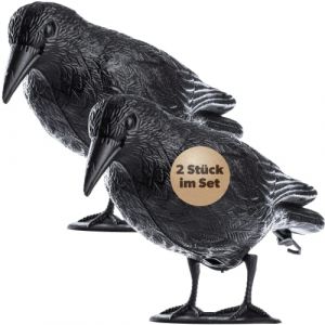 KADAX Répulsif Oiseaux Corbeaux, Pigeons, Étourneaux, Grand, 2 pcs