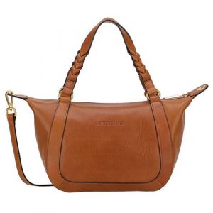 Arthur & Aston Sac &agrave; main en cuir "Julietta" M marron - 25 x 23 x 12 cm - Marron