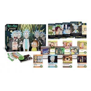 Cryptozoic Entertainment Jeu Close Rick Counters of the Rick Kind Deck Building: Rick and Morty