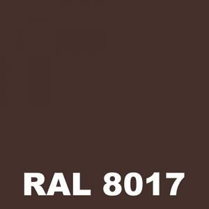 Peinture Fer Forge - Metaltop - Brun chocolat - RAL 8017 - Pot 1L